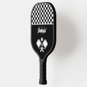 Monogramm-Foto der Paddelmeister Pickleball Schläger (Links)