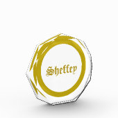 Monogramm-Foto Fotoblock (Links)