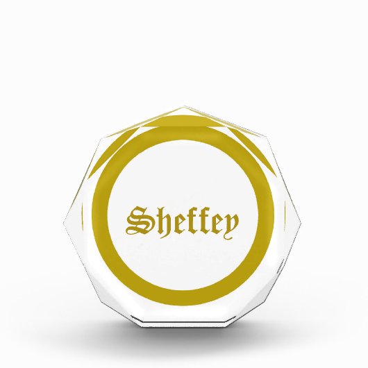 Monogramm-Foto Fotoblock (Vorderseite)