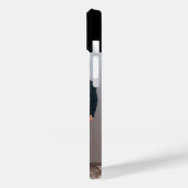 Monogramm-Foto Moderner Personalisierter Name Case-Mate iPhone Hülle (Rückseite / Links)