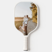 Monogramm-Foto Pickleball Schläger (Rückseite)