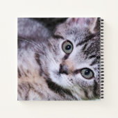 Monogramm-Foto-Rose für benutzerdefinierte Signatu Notizblock (Rückseite)