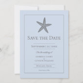 Monogramm-Foto Save The Date (Vorderseite)