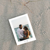 Monogramm-Foto Save The Date