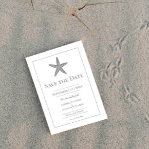 Monogramm-Foto Save The Date