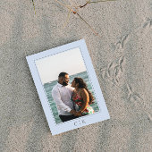 Monogramm-Foto Save The Date