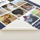 Monogramm-FotoCollage 11 Instagram-Fotos Sherpadecke (3/4)