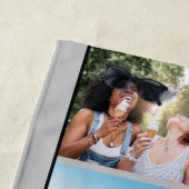 Monogramm-FotoCollage und Abschluss für kundenspez Strandtuch (Beispiel)