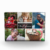 Monogramm-Fotolackenfamilie Fotoblock (Vorderseite)