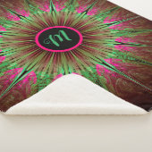 Monogramm-Fraktal Sherpadecke (3/4)