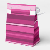 Monogramm Fuchsienstreifen Geschenkschachtel (Rückseite)