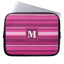 Monogramm Fuchsienstreifen