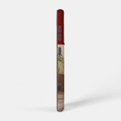 Monogramm Fügen Sie Ihren eigenen Foto Grün Farbbl Samsung Galaxy Hülle (Rechte Seite)