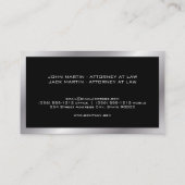 Monogramm | FÜHRUNGSKRAFT | High Lux Visitenkarte (Rückseite)