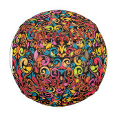 Monogramm Funkmuster Baseball (Vorderseite)