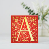 Monogramm für antike Ziergegenstände - Hauptstadt  (Stehend Vorderseite)