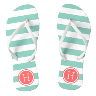 Monogramm für Aqua- und Korallenpflaster Badesandalen