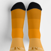 Monogramm für benutzerdefinierte Initialen für Ora Socken (Oben)