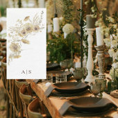 Monogramm für blass serviette