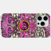 MONOGRAMM FÜR Blume, FRISCHEN UND DRACHEN Case-Mate iPhone Hülle (Rückseite (Horizontal))