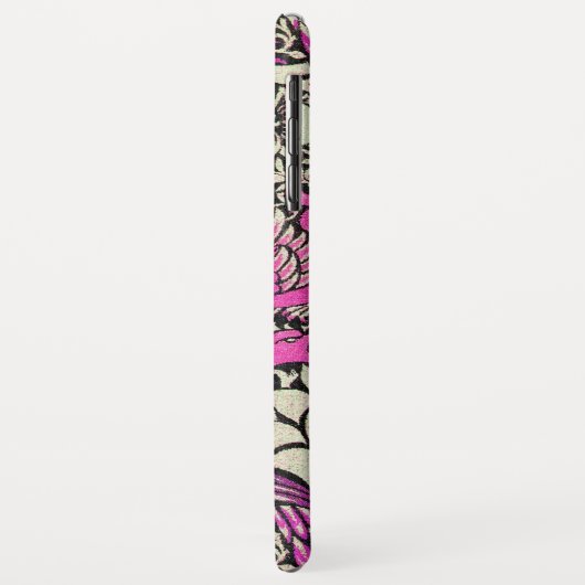 MONOGRAMM FÜR Blume, FRISCHEN UND DRACHEN Case-Mate iPhone Hülle (Hinten/Links)