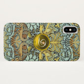 MONOGRAMM FÜR Blume, FRISCHEN UND DRACHEN Case-Mate iPhone Hülle (Rückseite (Horizontal))