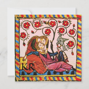 MONOGRAMM FÜR DAS ETERNAL-LIEBE-WEDERGERÄT EINLADUNG