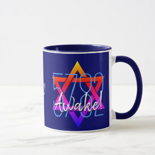 Monogramm für das jüdische Neujahr 5782 Tasse