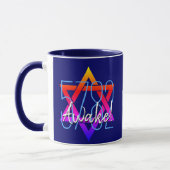 Monogramm für das jüdische Neujahr 5782 Tasse (Links)