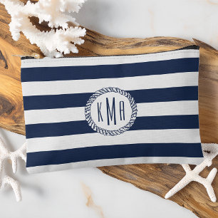 Monogramm für das Marine- und White-Boating-Streif Zubehörtasche