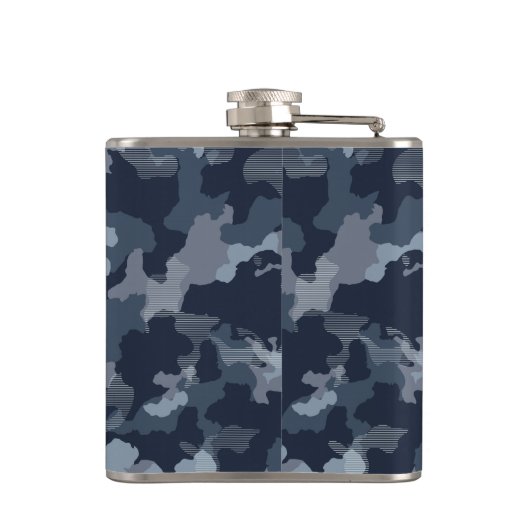 Monogramm für das militärische Muster eines Navy B Flachmann (Rückseite)