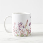 Monogramm für das Pastelfeld der Wildblumen Kaffeetasse (Links)