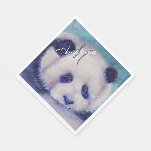 MONOGRAMM FÜR DAS SCHWARZE UND WEISSE PARTY SERVIETTE (Ecke)