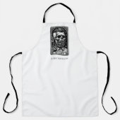 Monogramm für das Vintage Tarot Schürze (Vorderseite)