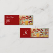 MONOGRAMM FÜR DEN ARCHITEKTURBAU MINI VISITENKARTE (Vorne/Hinten)