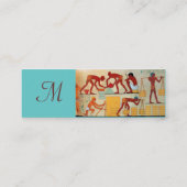 MONOGRAMM FÜR DEN ARCHITEKTURBAU MINI VISITENKARTE (Rückseite)