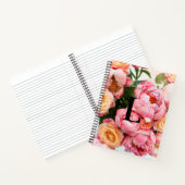 Monogramm für den benutzerdefinierten Anfangsbuchs Notizblock (Innenseite)