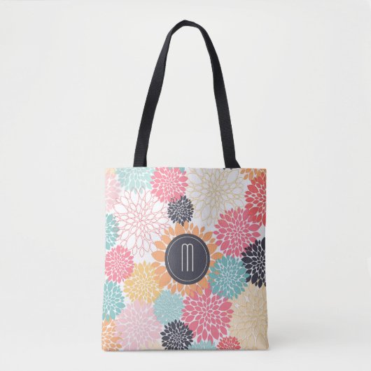 Monogramm für den Blumenkoloraufschlag Tasche (Vorderseite)