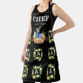 Monogramm für den Koch des Lemon-Frames Schürze (InSitu)