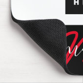 Monogramm für den Namen des benutzerdefinierten Lo Mousepad (Ecke)