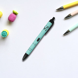 Monogramm für die benutzerdefinierte Krankengeschi Kugelschreiber