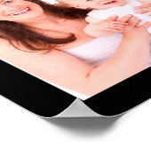 Monogramm für die benutzerdefinierte Produktfamili Poster (Ecke)