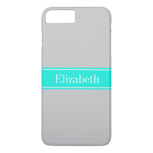 Monogramm für die Bezeichnung "Solid Gray", "Brigh Case-Mate iPhone Hülle
