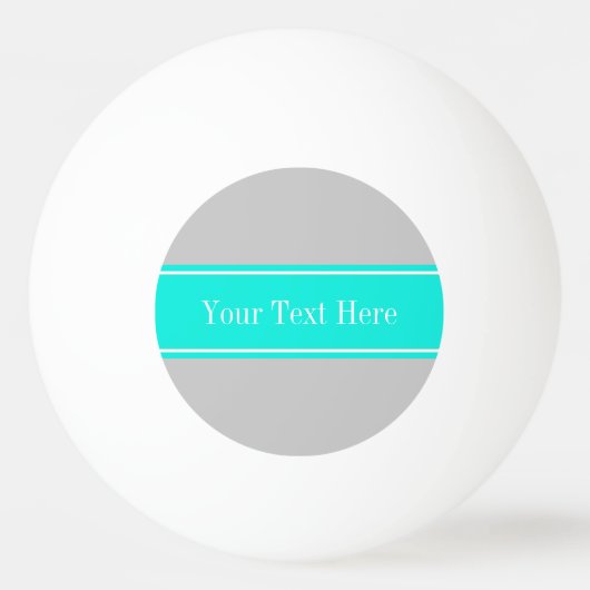 Monogramm für die Bezeichnung "Solid Gray", "Brigh Tischtennisball (Vorderseite)