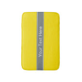 Monogramm für die Bezeichnung "Solid Yellow", "Cha Badematte (Vorderseite Vertikal)