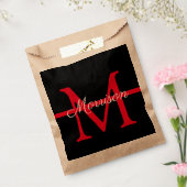 Monogramm für die Feuerwehrruhestandszeit der dünn Geschenktütchen (Versiegelt)