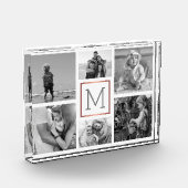 Monogramm für die FotoCollage der Familie Fotoblock (Links)