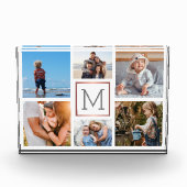 Monogramm für die FotoCollage der Familie Fotoblock (Vorderseite)