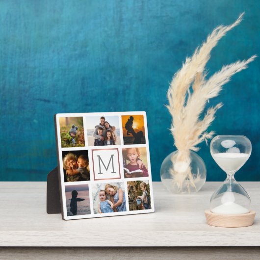 Monogramm für die FotoCollage der Familie Fotoplatte (InSitu)