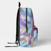 Monogramm für die Holographische Folie Bedruckter Rucksack (Links)